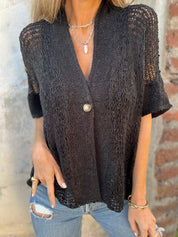 Ivonie | Elegant Textured Top Boho Collection