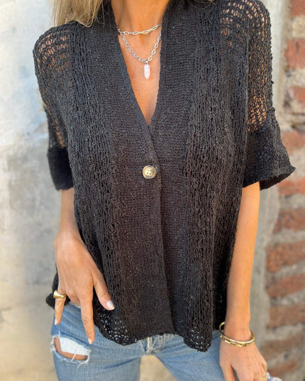 Ivonie | Elegant Textured Top Boho Collection