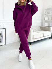 Josie | Cozy Lounge 3-piece Set Purple