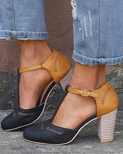 Jenny｜Orthopedic high heels Black Shoes