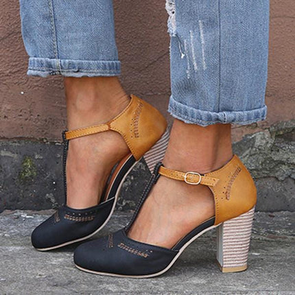 Jenny｜Orthopedic high heels Black Shoes