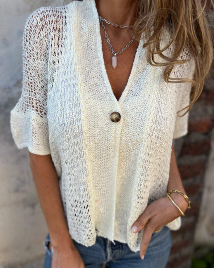 Ivonie | Elegant Textured Top Boho Collection