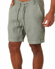 Caleb | Linen Men's Shorts Shorts