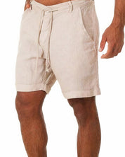 Caleb | Linen Men's Shorts Shorts