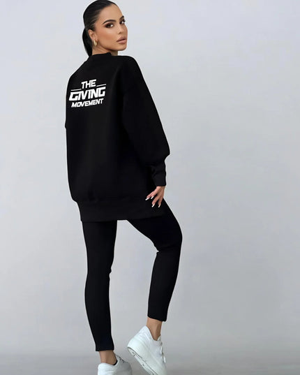 Felicia™ | Casual Sweatshirt Leggings Set Two piece set