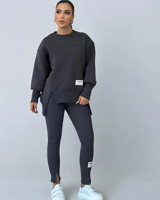 Felicia™ | Casual Sweatshirt Leggings Set Two piece set