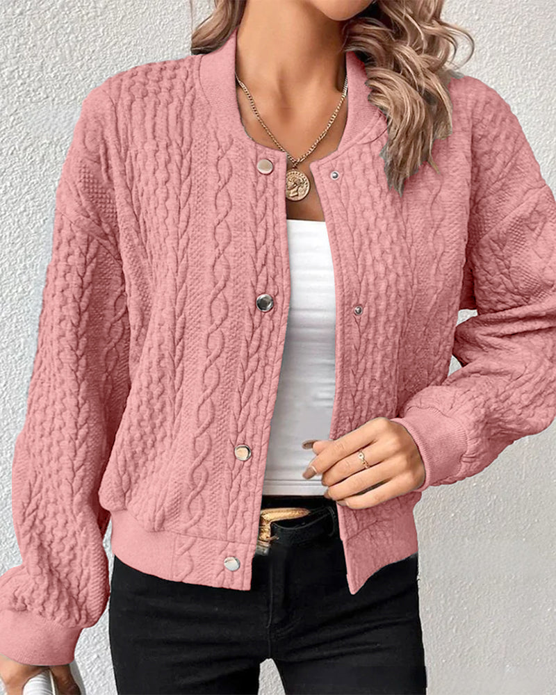 Audrey Knitted Cardigan Pink