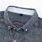 Timeless Button-Up Shirt for All-Day Comfort Men Shirts