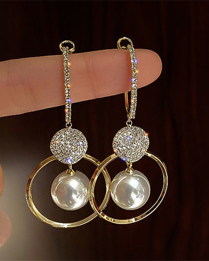 Niana- Handmade Pearl Dangling Earrings Jewellery Collection