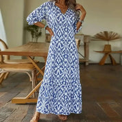 Zaynab Women's V-Neck Summer Dress Dresses