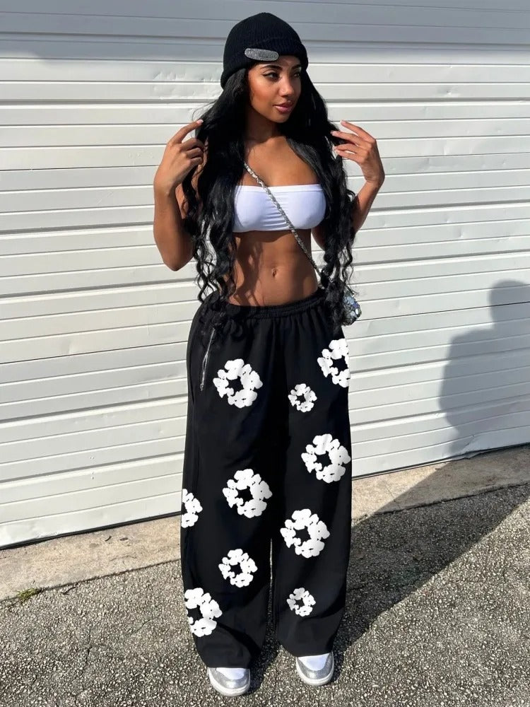 Women's Denim Tears Loose-Fit Sweatpants Sweatpants