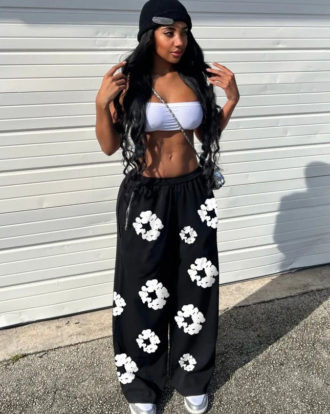 Women's Denim Tears Loose-Fit Sweatpants Sweatpants