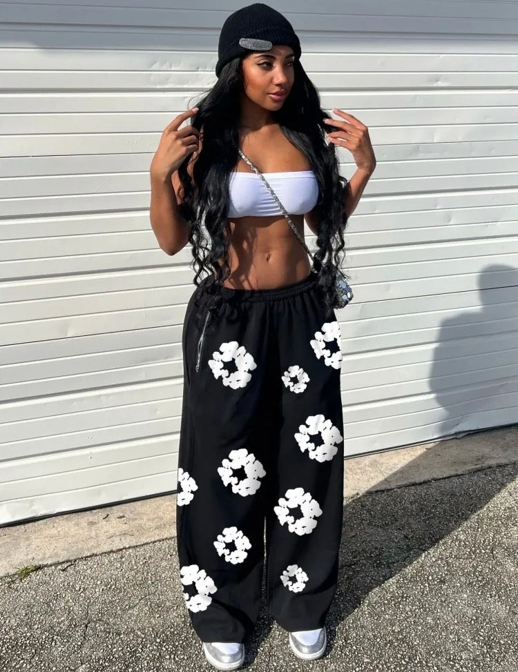 Women's Denim Tears Loose-Fit Sweatpants Sweatpants