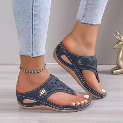 Ella™ - Comfortable Orthopedic Sandals Blue
