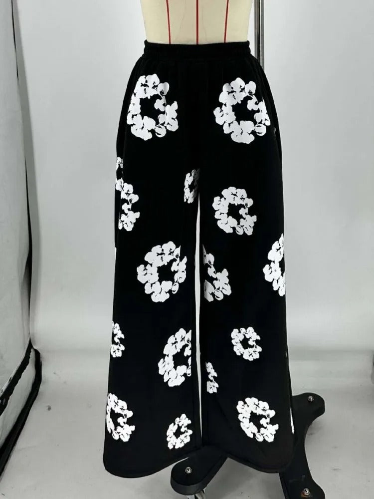 Women's Denim Tears Loose-Fit Sweatpants Sweatpants