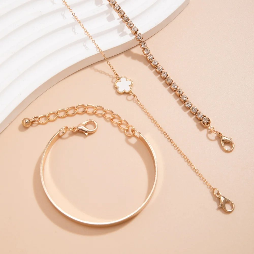Trinity Luxe Jewelry Set Bracelet