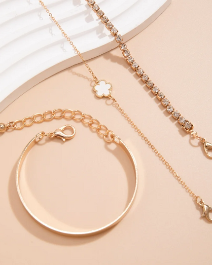 Trinity Luxe Jewelry Set Bracelet