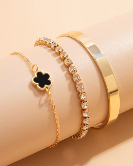 Trinity Luxe Jewelry Set Bracelet