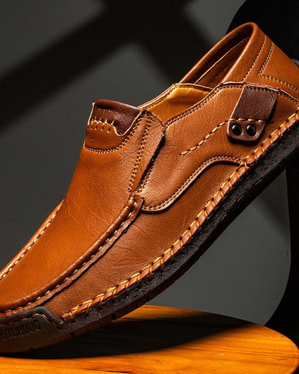 Men’s Comfortable and Breathable Casual Shoes Brown Shoes