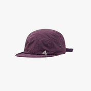 Unisex 5-Panel Nylon Outdoor Cap Purple Adjustable Caps