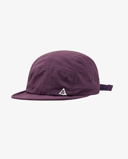 Unisex 5-Panel Nylon Outdoor Cap Purple Adjustable Caps