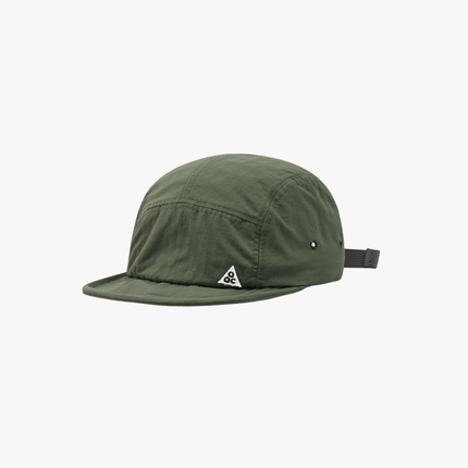 Unisex 5-Panel Nylon Outdoor Cap Army Green Adjustable Caps