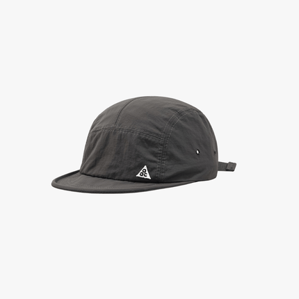 Unisex 5-Panel Nylon Outdoor Cap Gray Adjustable Caps