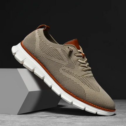 Comfy Max - Knitted Comfortable Orthopedic Shoes For Men Khaki
