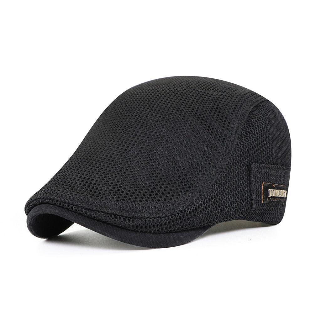 Men's Classic Cotton Twill Baseball Cap Black Caps