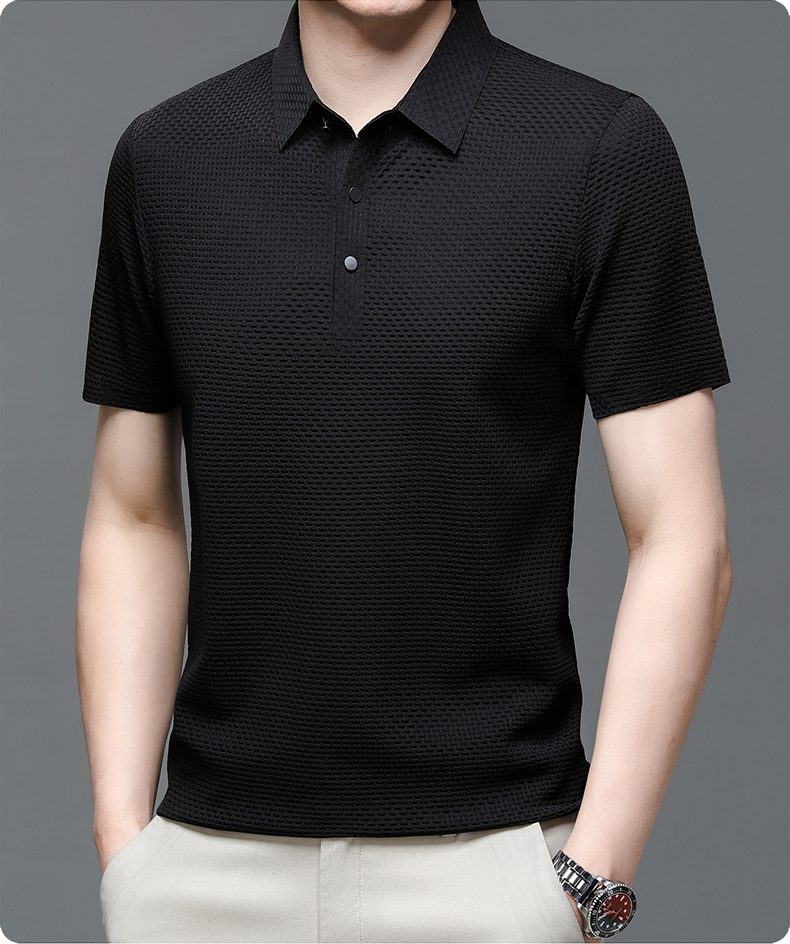 Gentle - Luxury Poloshirt Black Polos Shirts