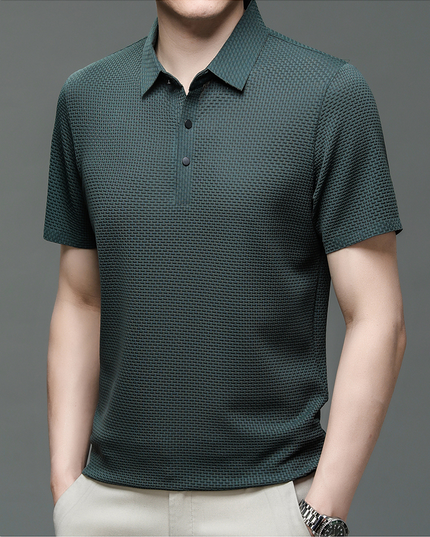 Gentle™ - Luxury Poloshirt Dark Green Polos Shirts