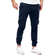 Oliver | Comfortable Cargo Pants Marine Blue