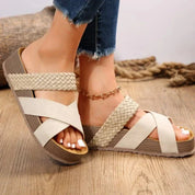 Sienna - Orthopedic Sandals White