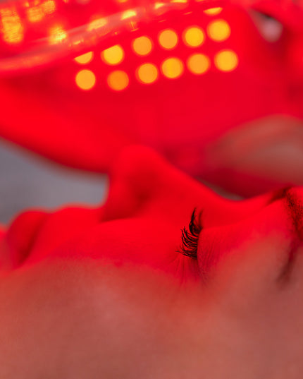 Vrimlo 7 Color LED Therapy Mask for Effortlessly Smoother Skin Beauty