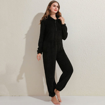 Lola | Fleece Onesie Black Superzachte Fleece Onesie - €18