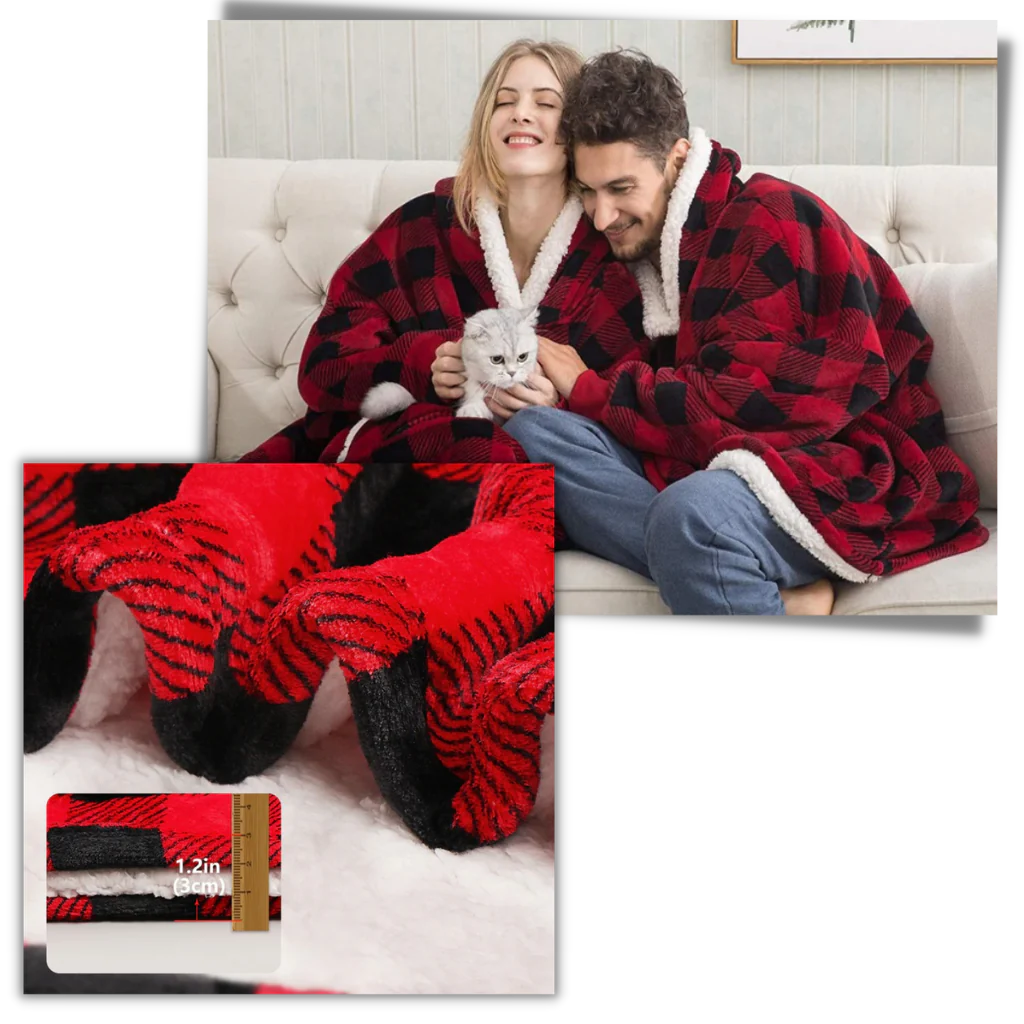 Oversized Wearable Blanket Hoodie Hoodie
