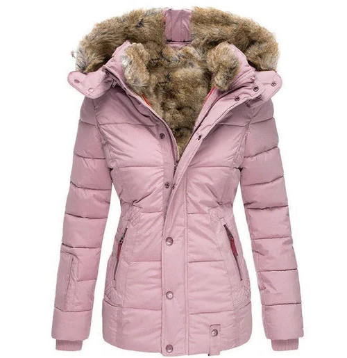 Warm Waterproof Winter Jacket Pink Jacket