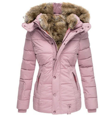 Warm Waterproof Winter Jacket Pink Jacket