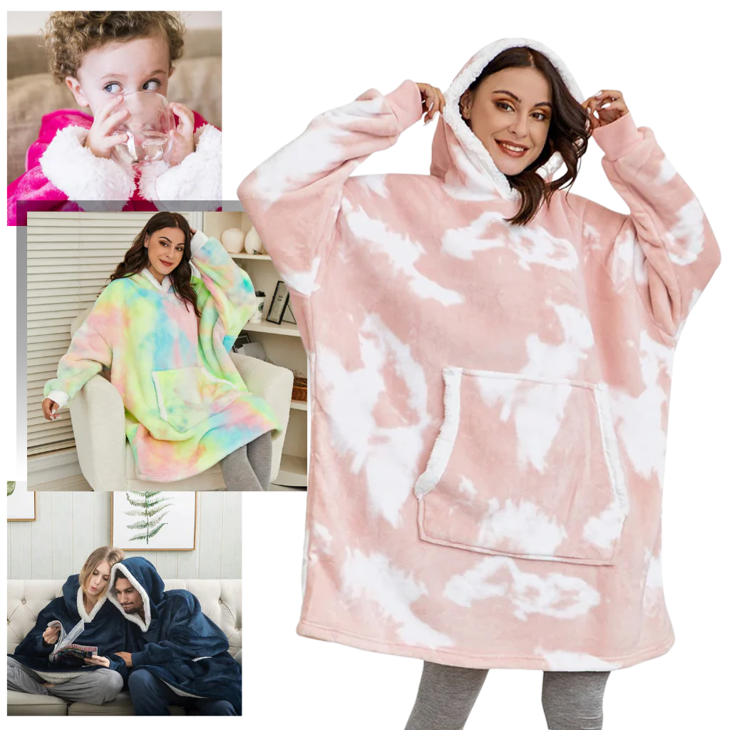 Oversized Wearable Blanket Hoodie Hoodie