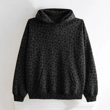 Stylish Leopard Hoodie Black Leopard Hoodie