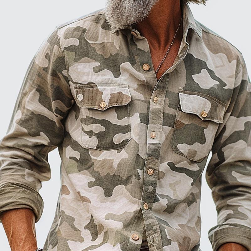 Michel | Military Design Shirt Shirt