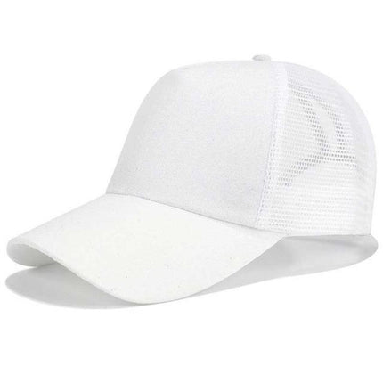 High Ponytail Baseball Cap for Women Glitter Wit Caps