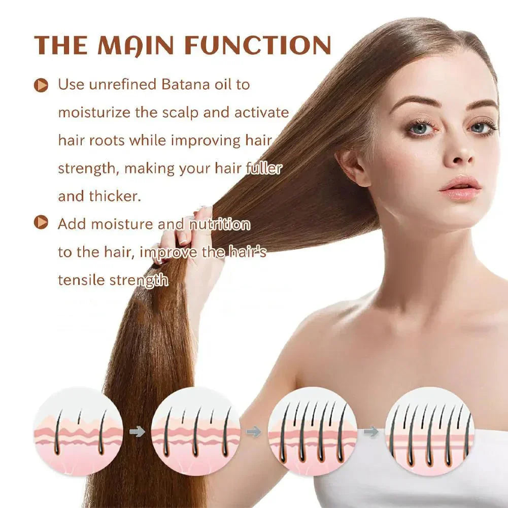 Pure Batana Oil Boost Growth and Reduces Hair Loss Beauty