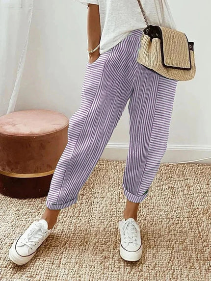 Lore | Striped Pants Violet