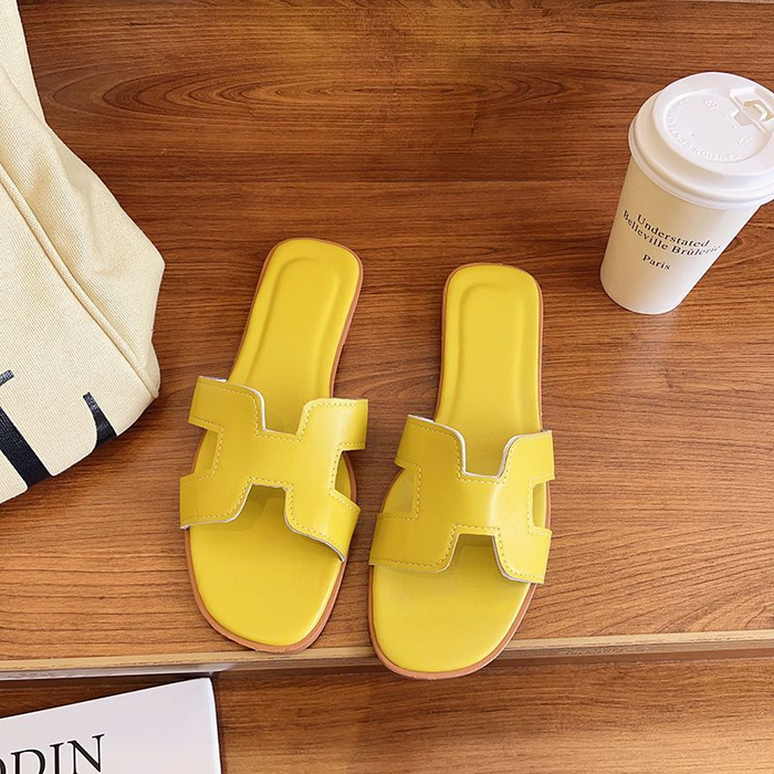 Classic H-Strap Leather Sandals Sandals