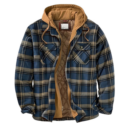 Men's Padded Hooded Jacket Colour01 Padded Hooded Jacket