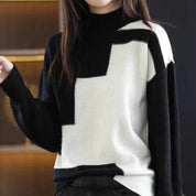 Trendy Plaid Pullover Sweater Sweaters