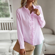 Joanne | Elegant blouse Pink Bluse
