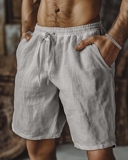 Julien Cotton Casual Shorts Gray Shorts