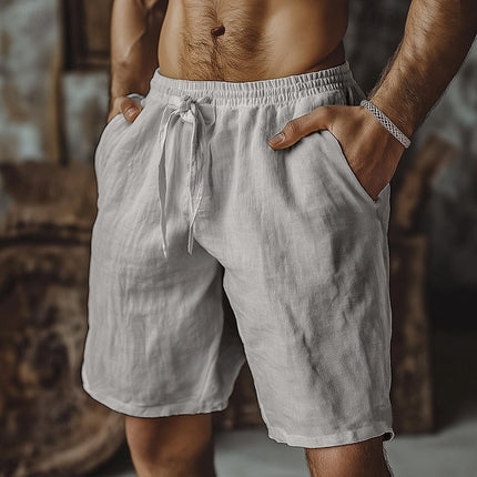Julien Cotton Casual Shorts Gray Shorts
